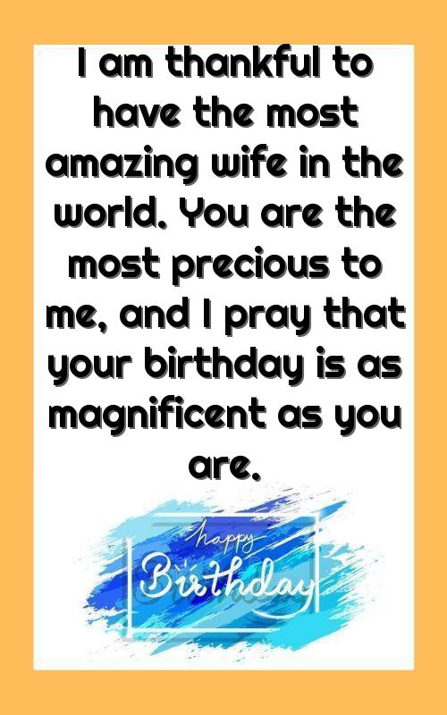 deep birthday wishes for wife